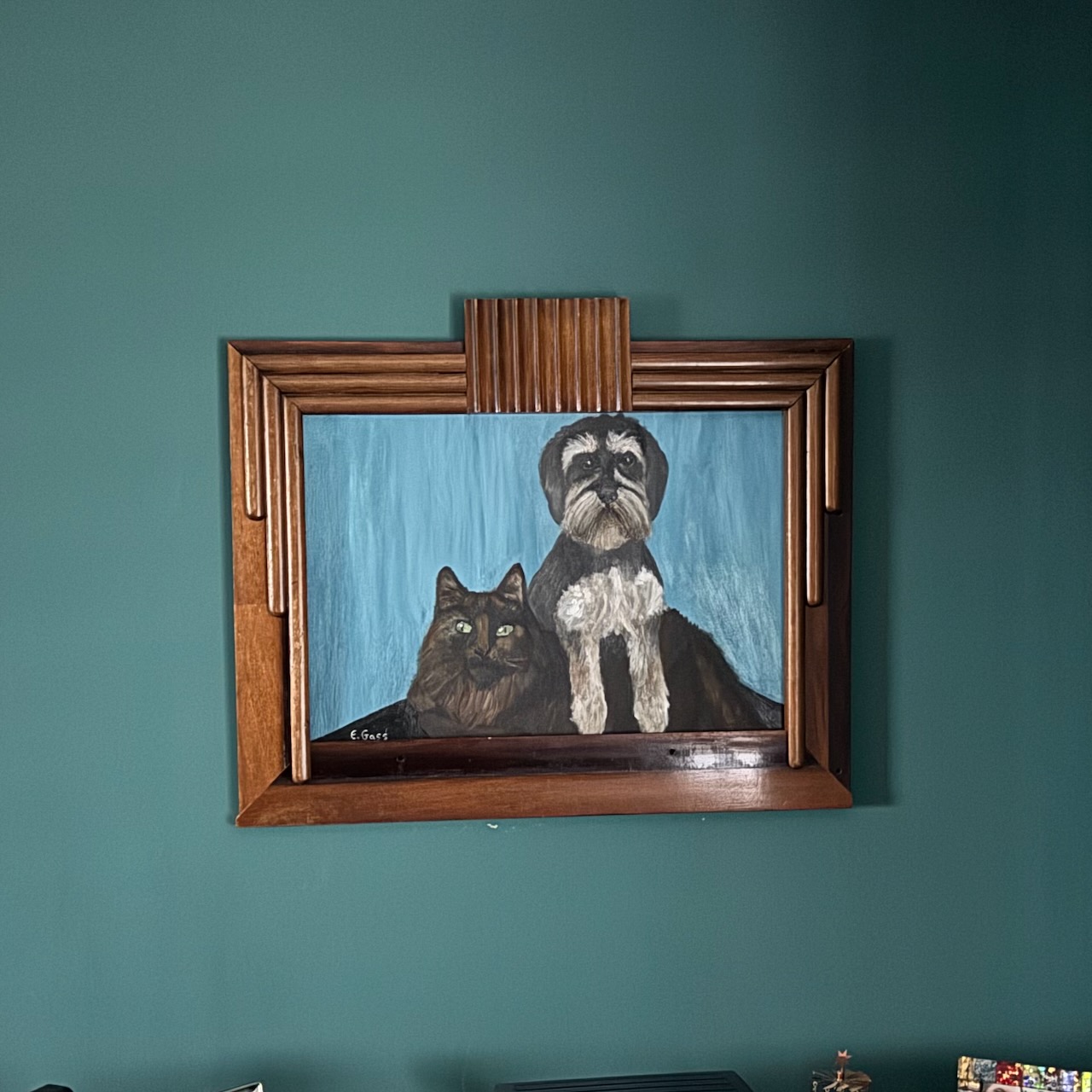 Fireplace Picture Frame
