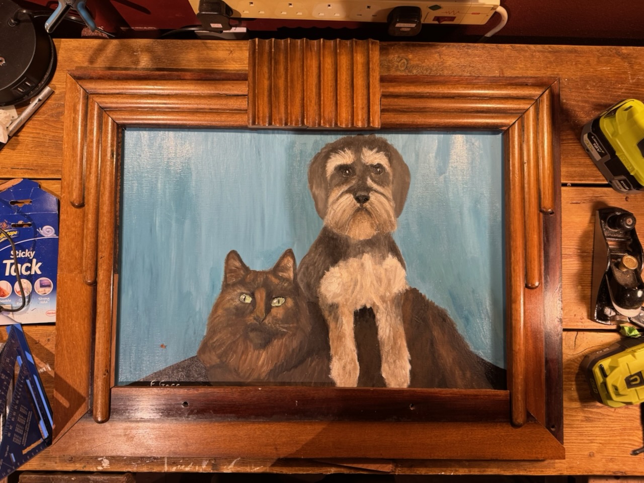 Fireplace Picture Frame