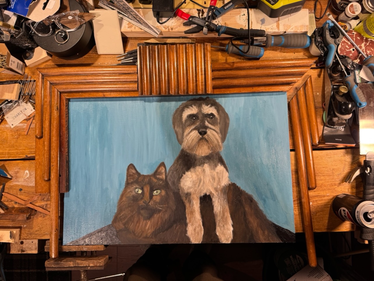 Fireplace Picture Frame